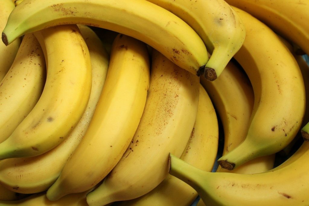 bananas, fruit, food